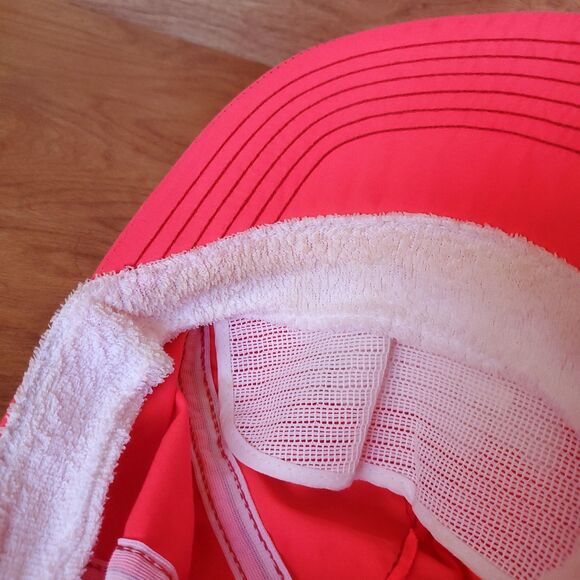 Vintage Winston Cup Series Hat NASCAR 80s USA Bright Neon Pink Snapback Cap - Picture 12 of 12